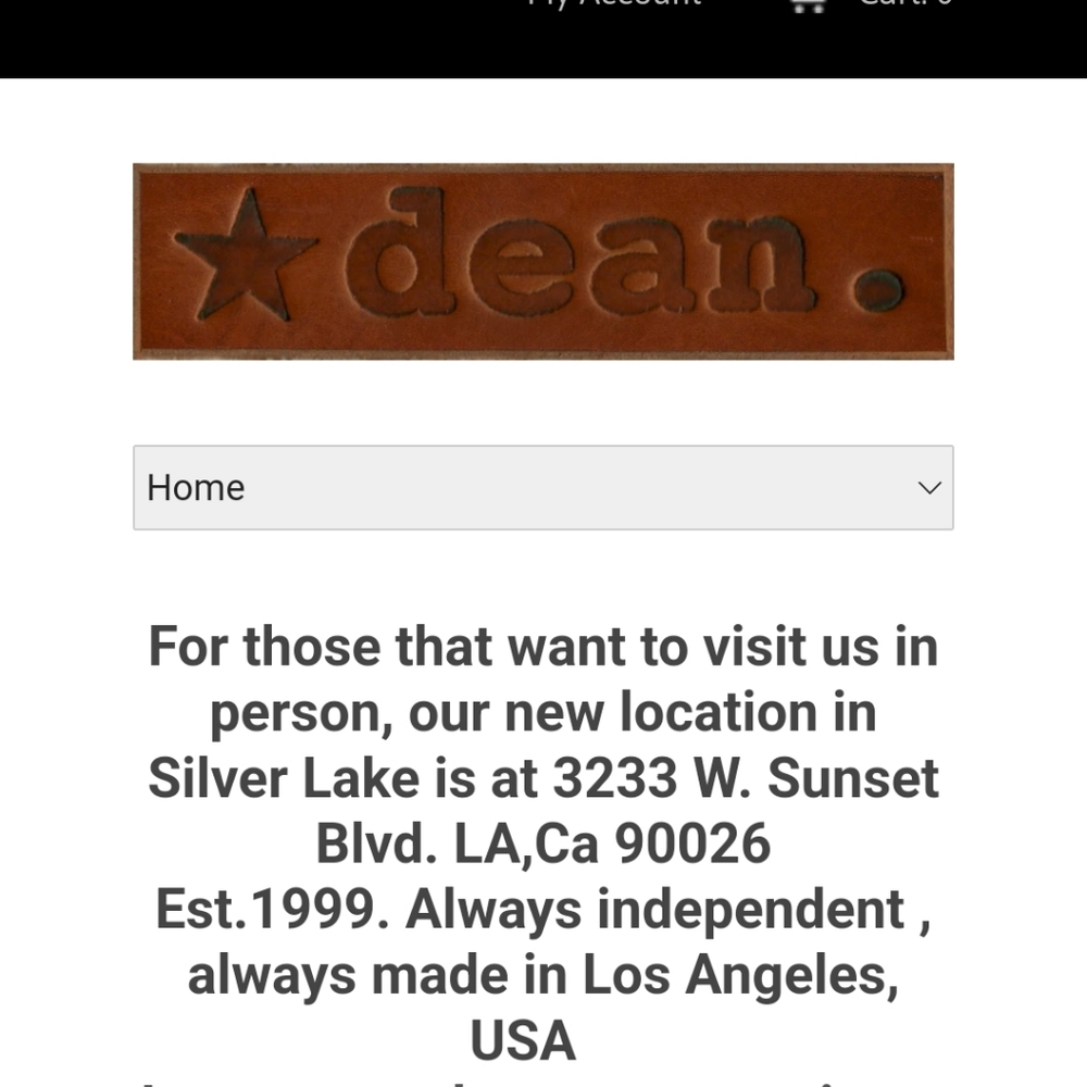 DEAN Leather belt purse - Picture 15 of 16